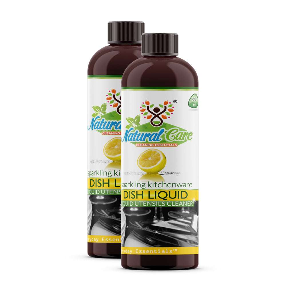 NaturalCare Bio-degradable Dishwash Cleaning Gel - 500 ml x 2