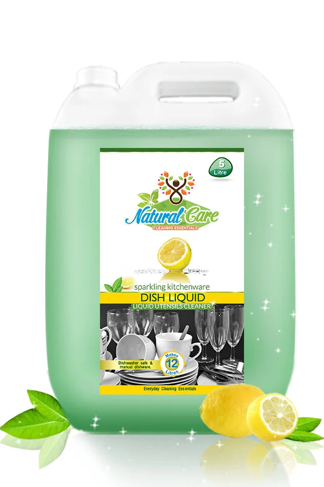 Bio-degradable Dishwash Cleaning Gel (Lemon) - 5 ltr