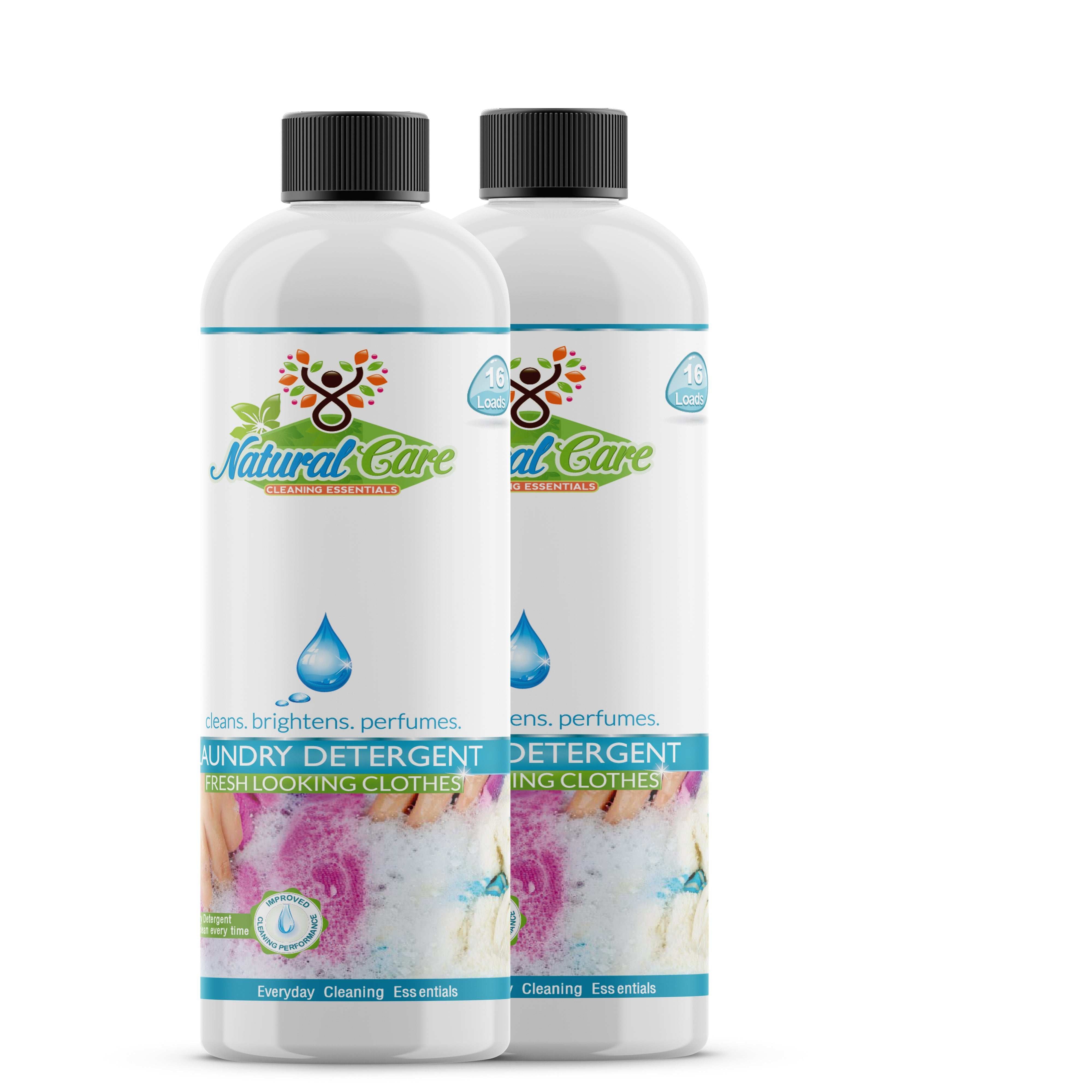 Save ₹200 | Natural Care Laundry Detergent 500ml x 2 | 32+ Washes