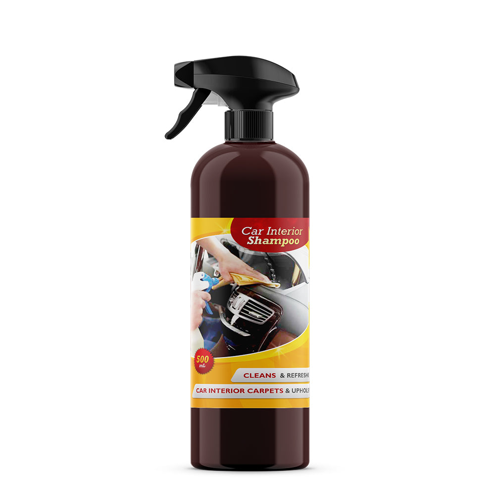 Natural Care Car Interior Shampoo | Upholstery & Dashboard Cleaner | 500 ml