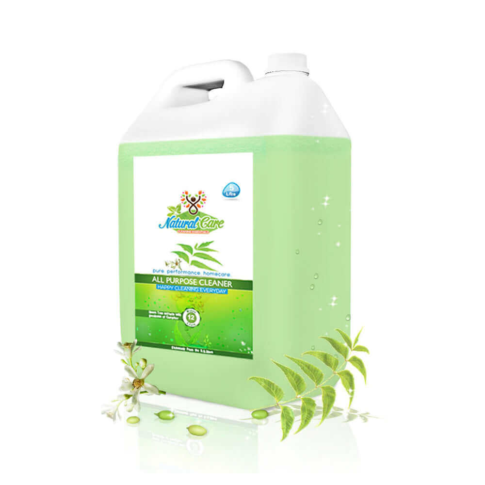 Biodegradable neem camphor floor and tile cleaner