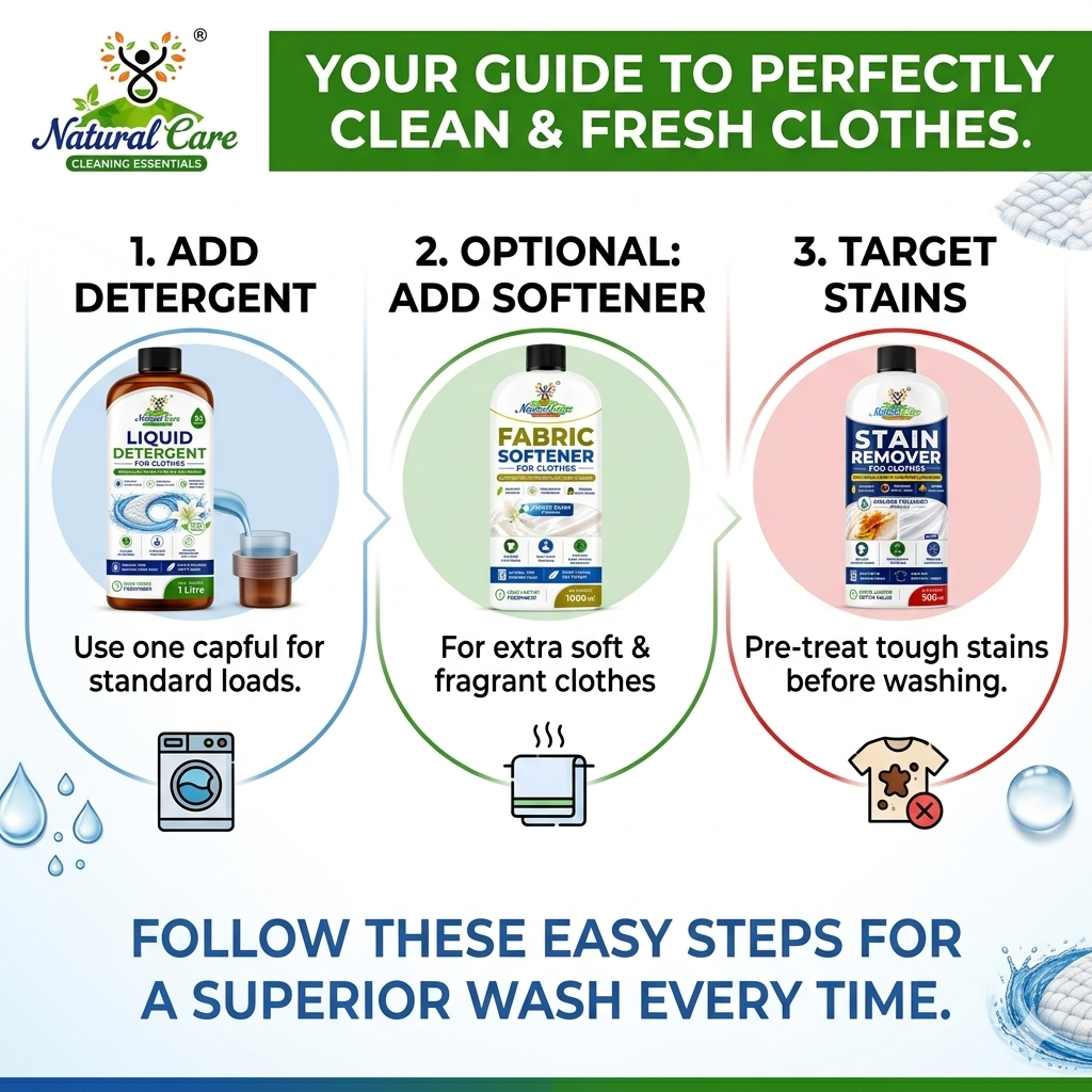 Laundry Value Bundle – 5L Liquid Detergent + 500ml Stain Remover