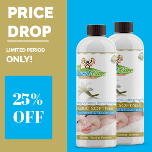 Natural Care Fabric Conditioner | Softens & Freshens Clothes | 500 ml x 2 | ₹200 Discount Offer