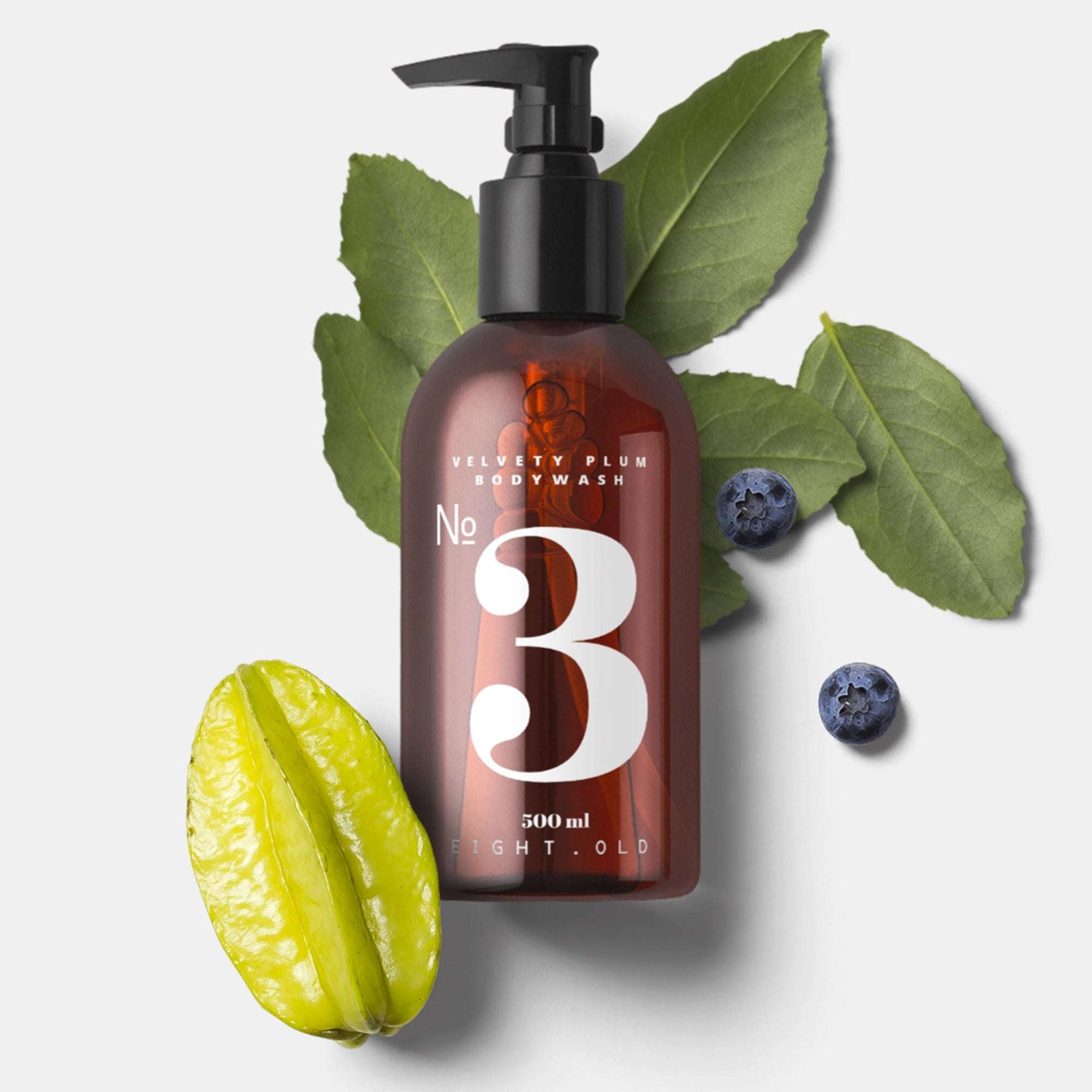 Velvety Plum Hand & Bodywash Shower Gel - 500 ML