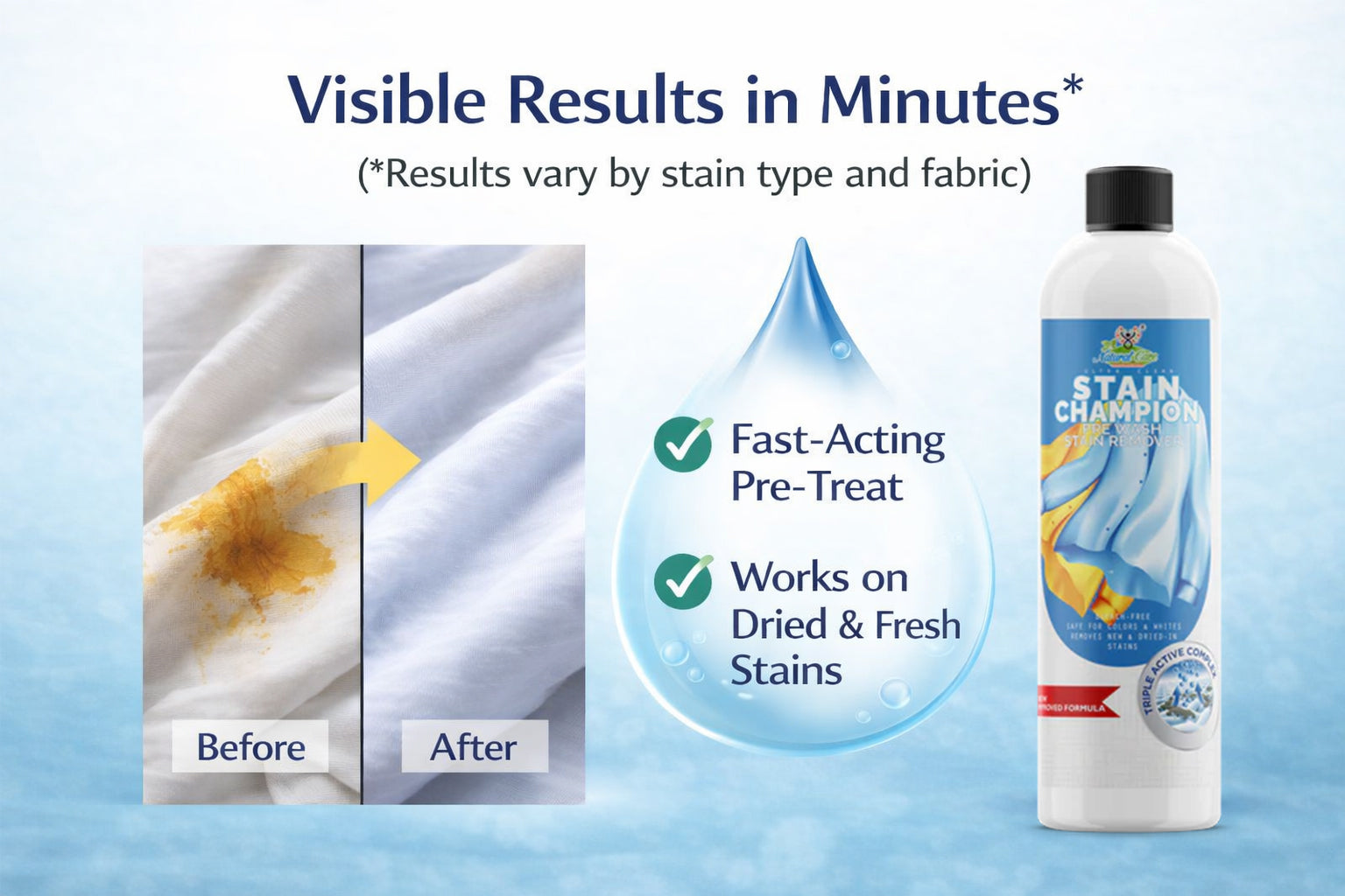 Laundry Value Bundle – 5L Liquid Detergent + 500ml Stain Remover