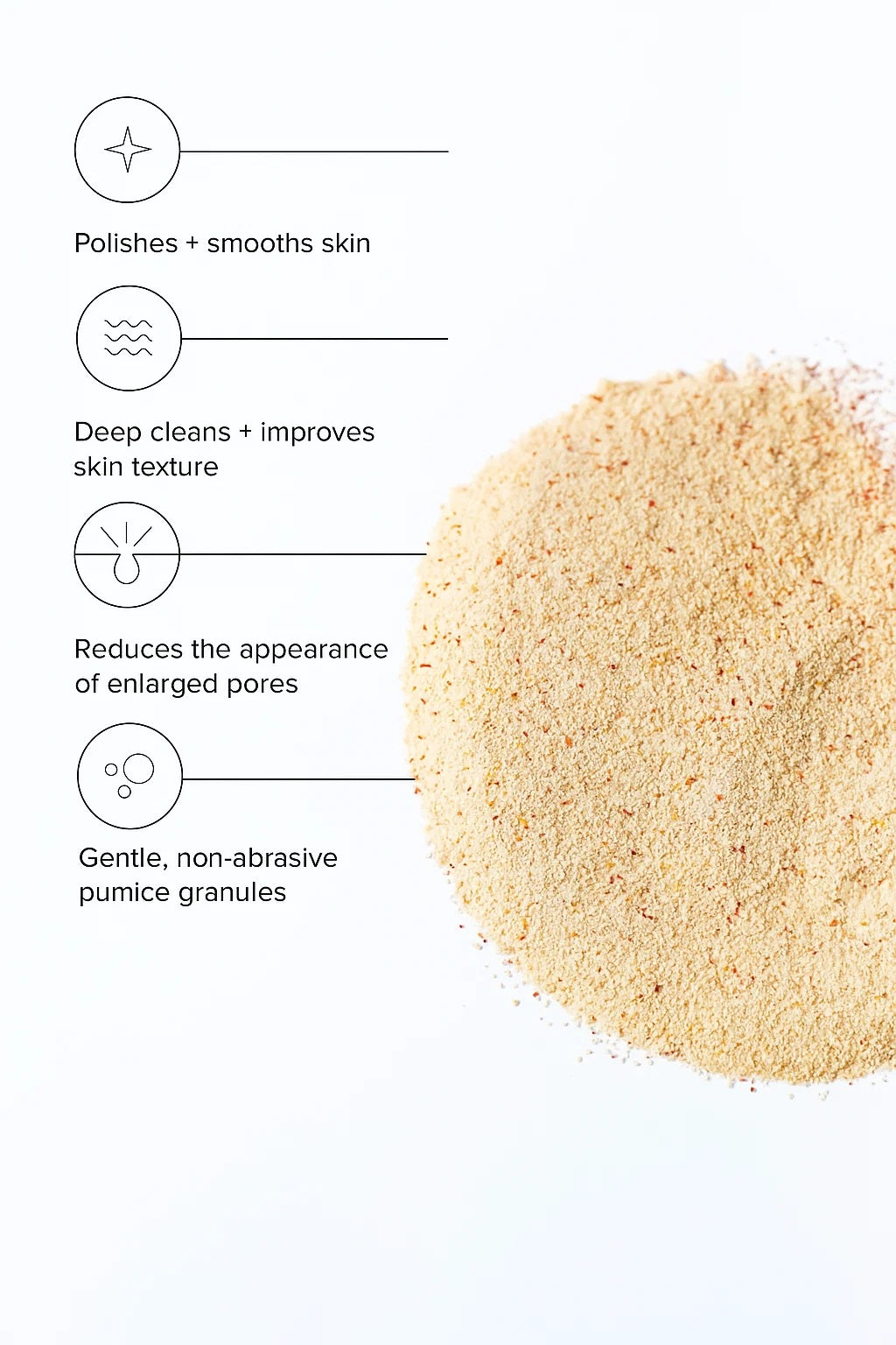 EIGHT.OLD Glow Boosting Facial Polish | Brightening Exfoliator for Smooth, Radiant Skin | 100 g