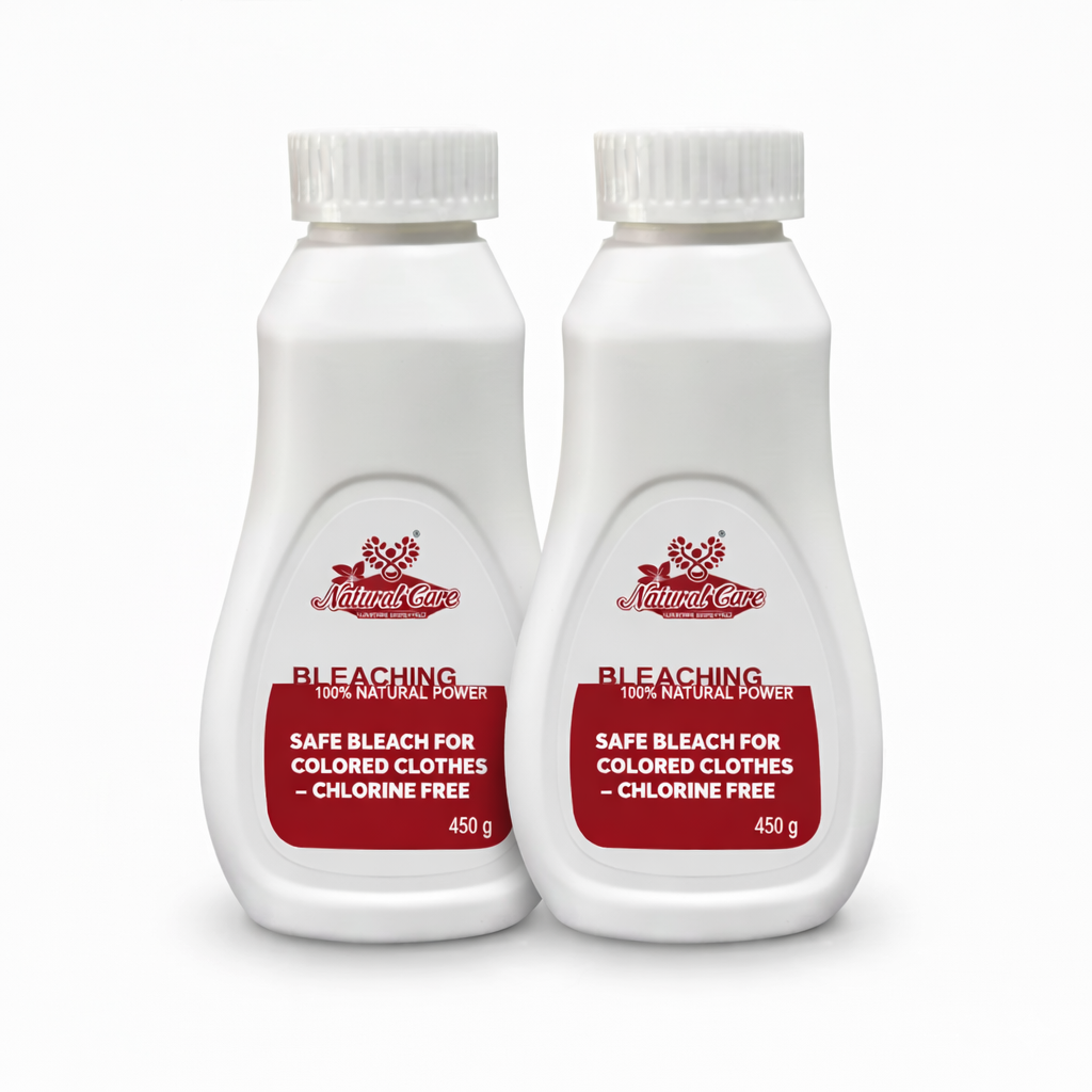 Natural Care Oxy Bleach Powder | Chlorine-Free Fabric Brightener & Stain Remover | 500 g