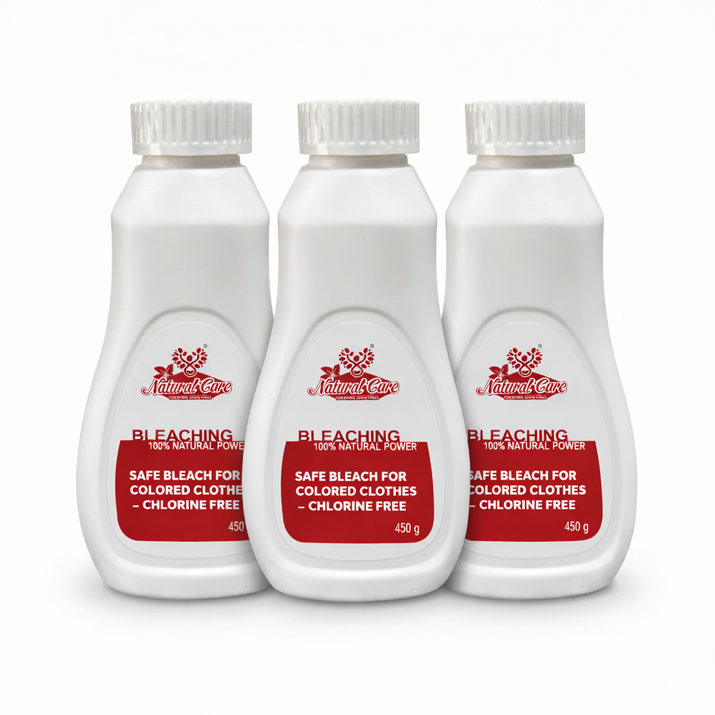 Natural Care Oxy Bleach Powder | Chlorine-Free Fabric Brightener & Stain Remover | 500 g