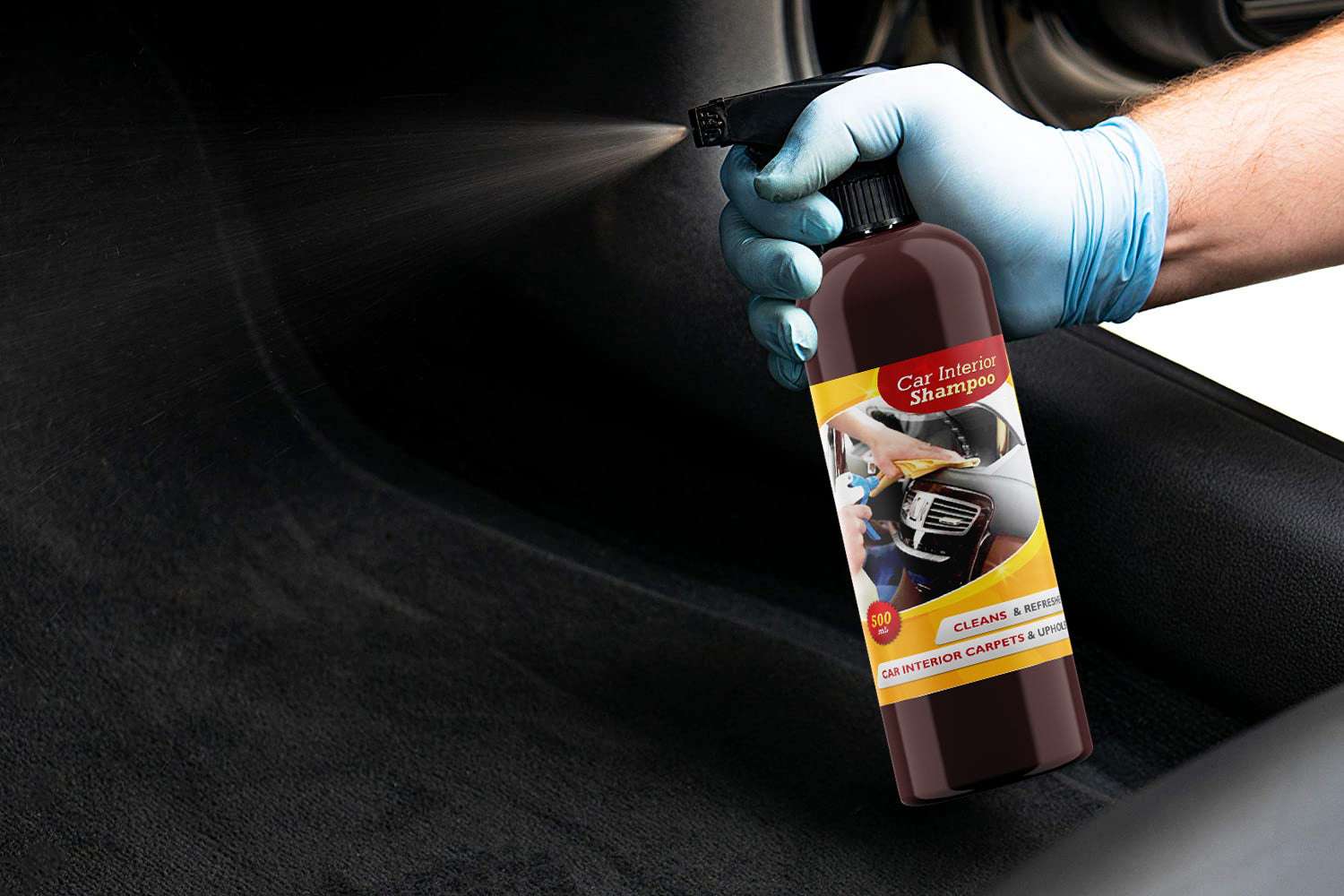 NaturalCare Car Interior Shampoo - 500 ml