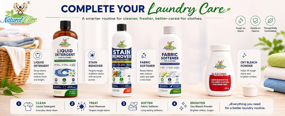Natural Care Oxygen Bleach (Oxy Bleach) Powder for Laundry – 450 g