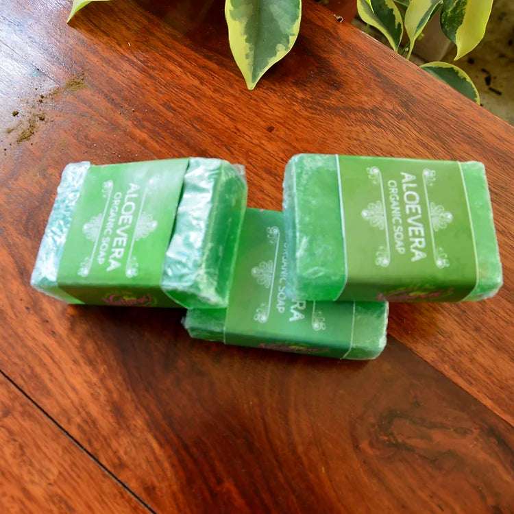 Handmade Aloe Vera & Tea Tree Organic Soap