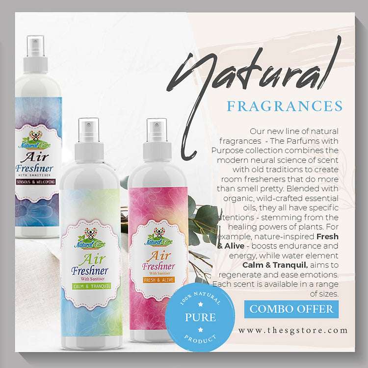 Natural Fragrances - Combo pack ( 200 ml x 3)