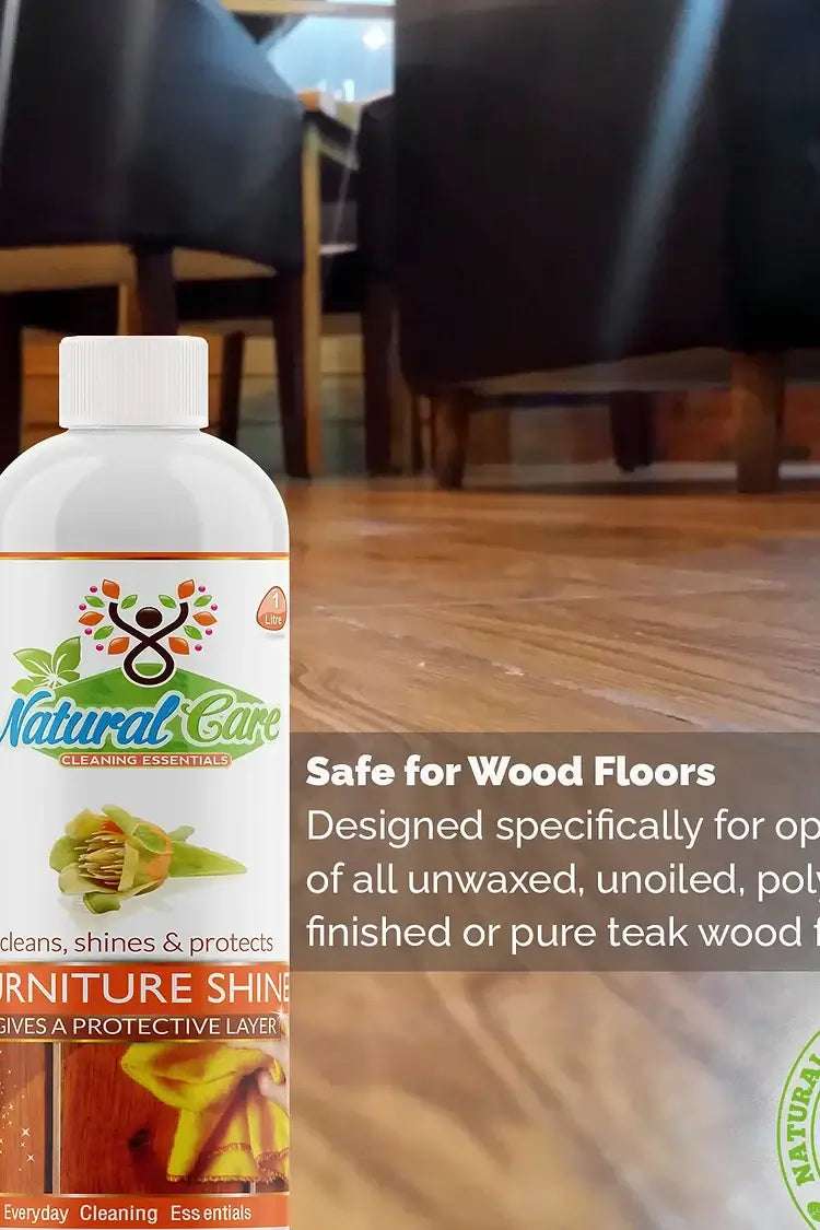 Natural Wood Floor & Furniture Polish Duo