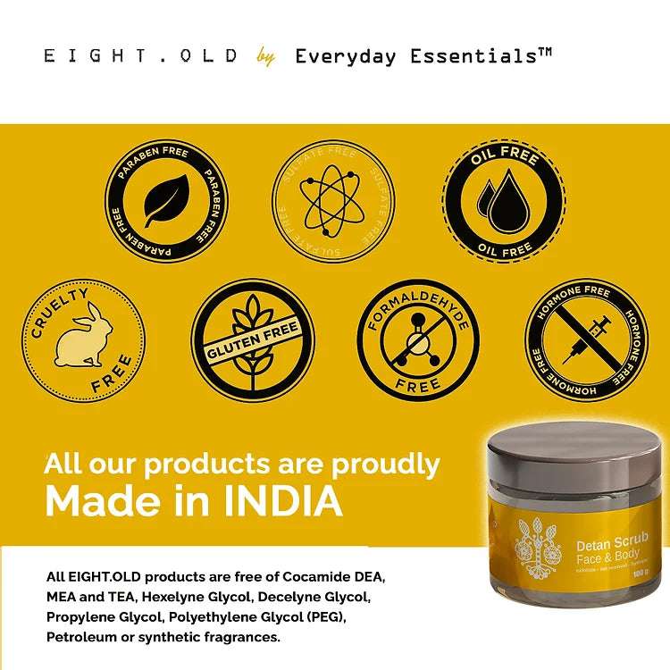 Smoothing Face & Body De-tan Scrub