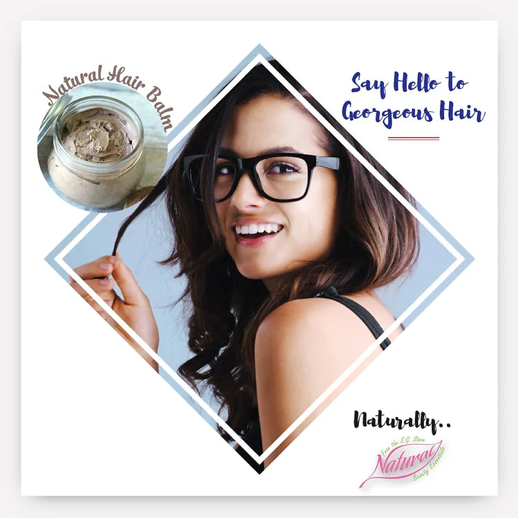 EIGHT.OLD Revitalizing Hair Balm | Deep Conditioning Treatment for Dry, Frizzy & Damaged Hair | 100 g