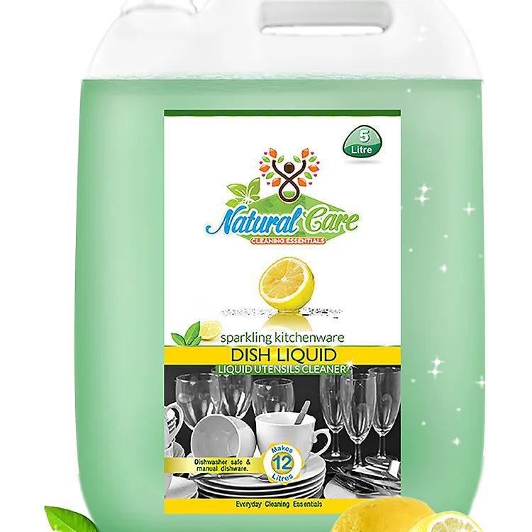 Natural Care Bio-Degradable Dishwash Gel | Superior Degreasing Formula | 500 m