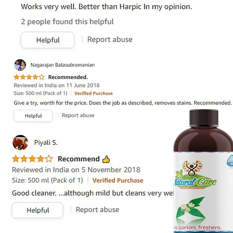 Toilet Bowl  (Commode) Cleaner (Acid Free) -500 ml