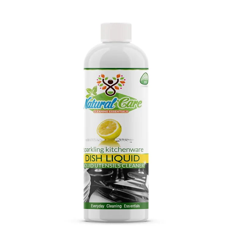 Natural Care Bio-Degradable Dishwash Gel | Superior Degreasing Formula | 500 m