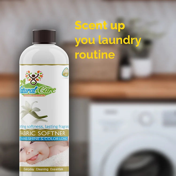 Natural Care Plant-based Fabric Conditioner & Fabric Softener 500 ml |Conditions