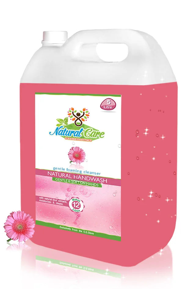 NaturalCare Moisturizing Handwash - Refill Packs (Green Apple, Lemon, Geranium)