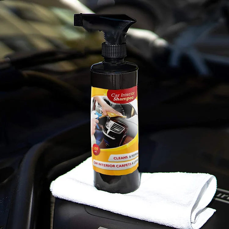 Car Interior Wash Shampoo High Foam Liquid Soap  - 500 ml x 3 combo