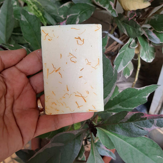 Goat Milk Honey & Saffron Organic Soap