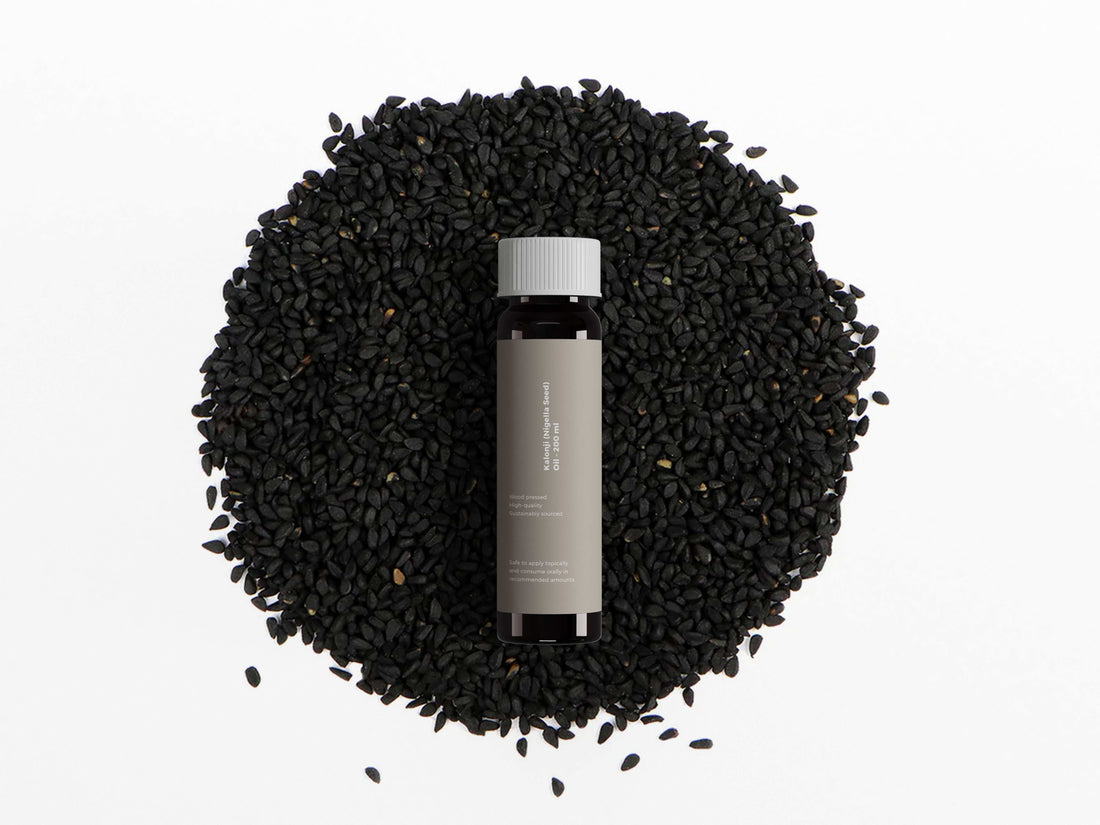 NaturalCare Kalonji Nigella seed oil 200ml bottle