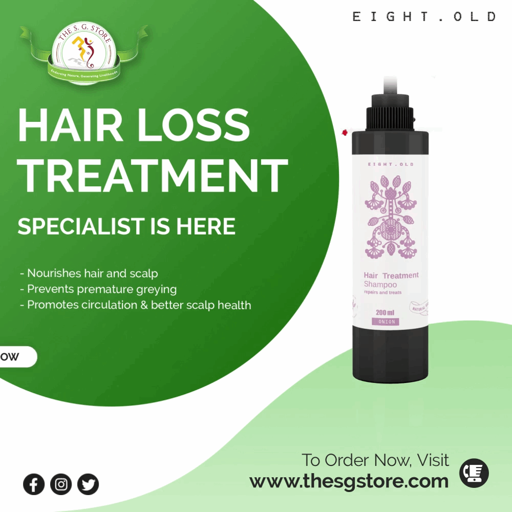 Hair Treatment Shampoo - Onion Hibiscus 200 ml